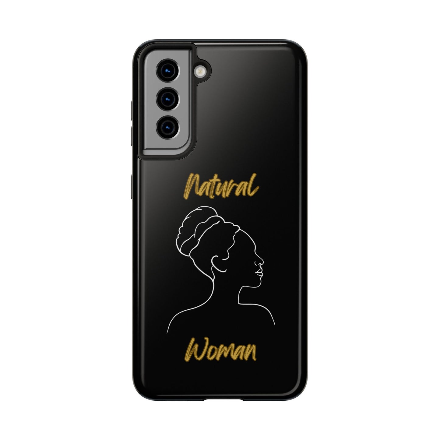 Natural Woman Mixed (WL)Tough Phone Cases BLACK