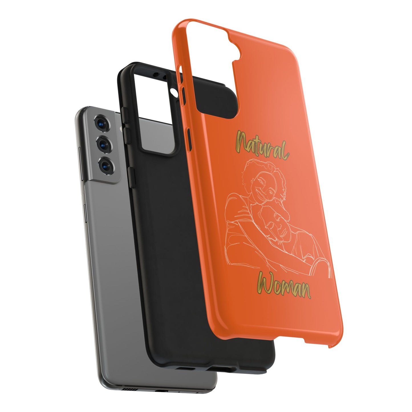 Natural Woman Loving Embrace (WL)Tough Phone Cases ORANGE