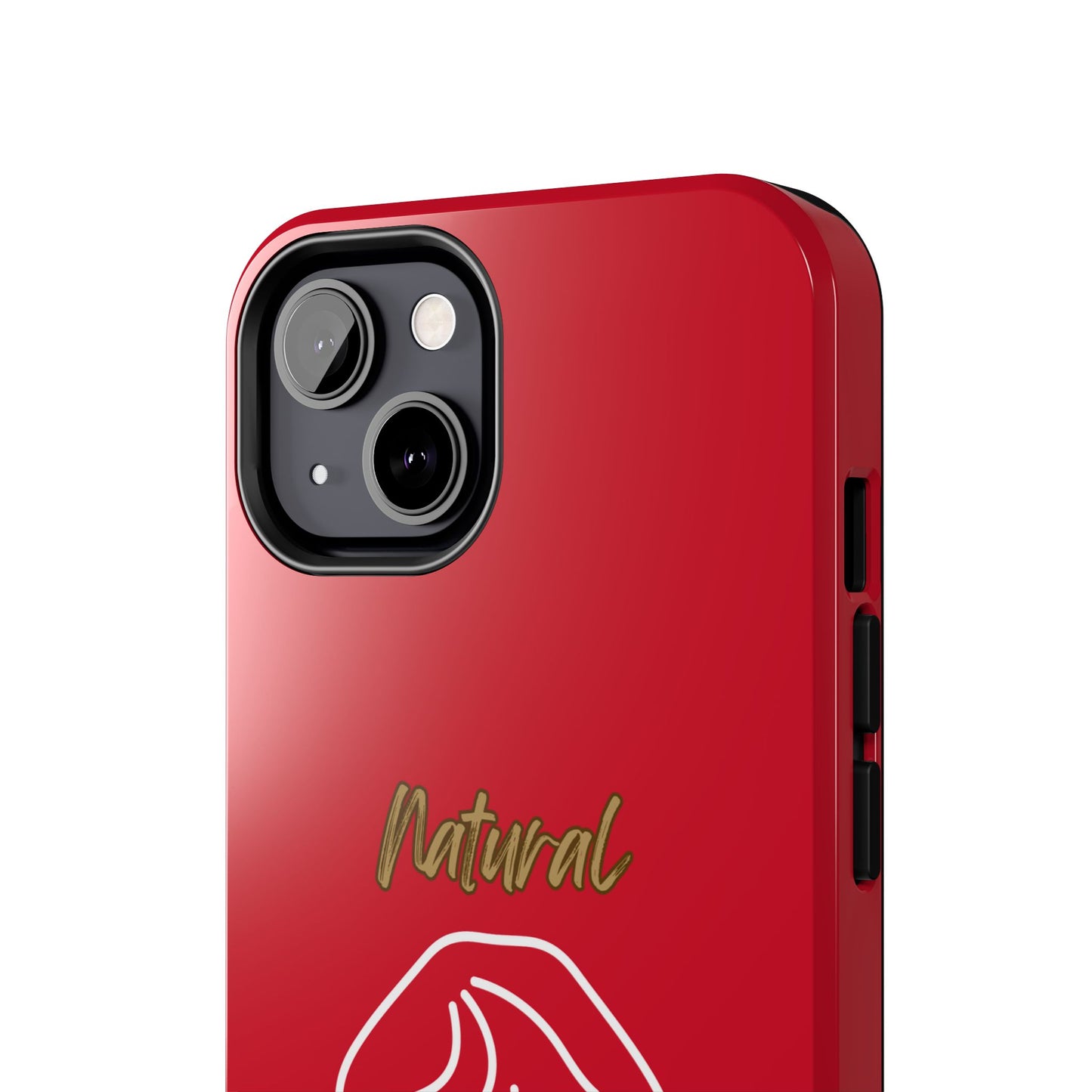 Natural Woman Modest (WL)Tough Phone Cases DARK RED