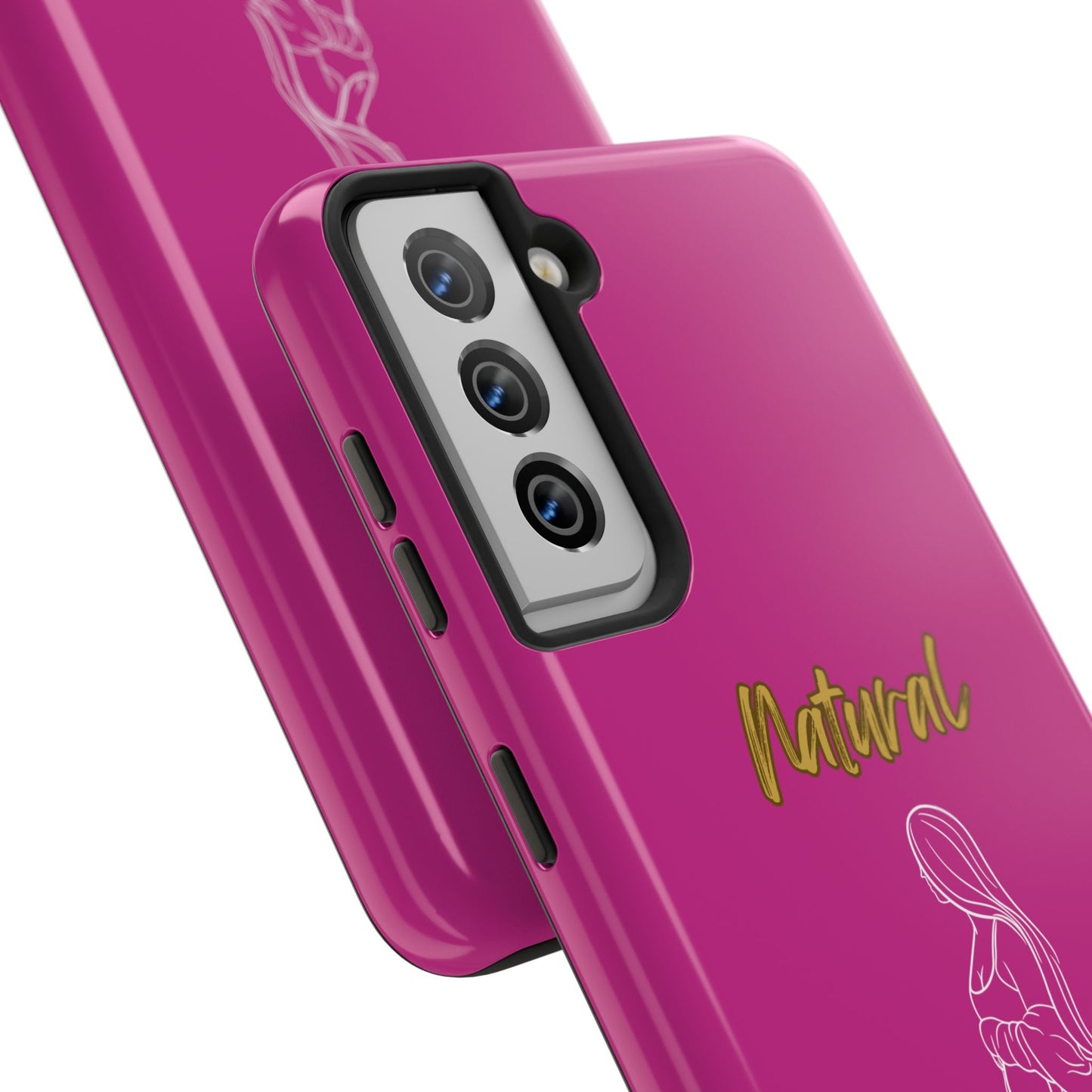 Natural Woman Expecting (WL)Tough Phone Cases PINK
