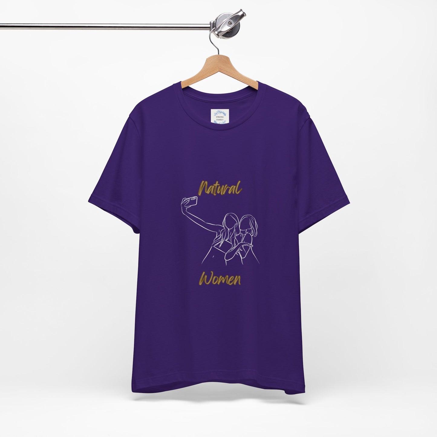 Natural Women Friends Selfie (WL) Short Sleeve T-Shirt
