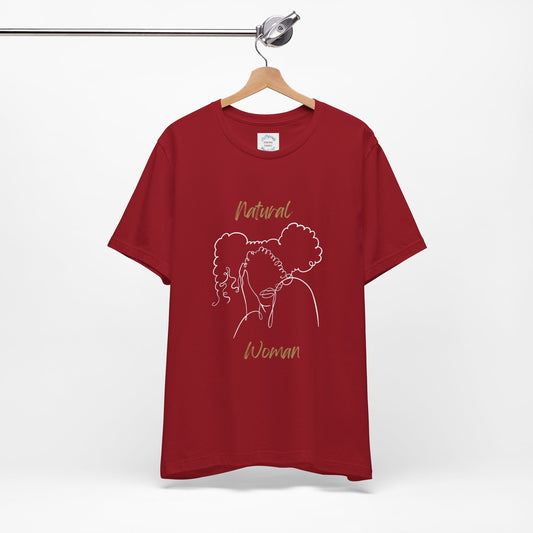 Natural Woman Twin Puffs (WL) Short Sleeve T-Shirt