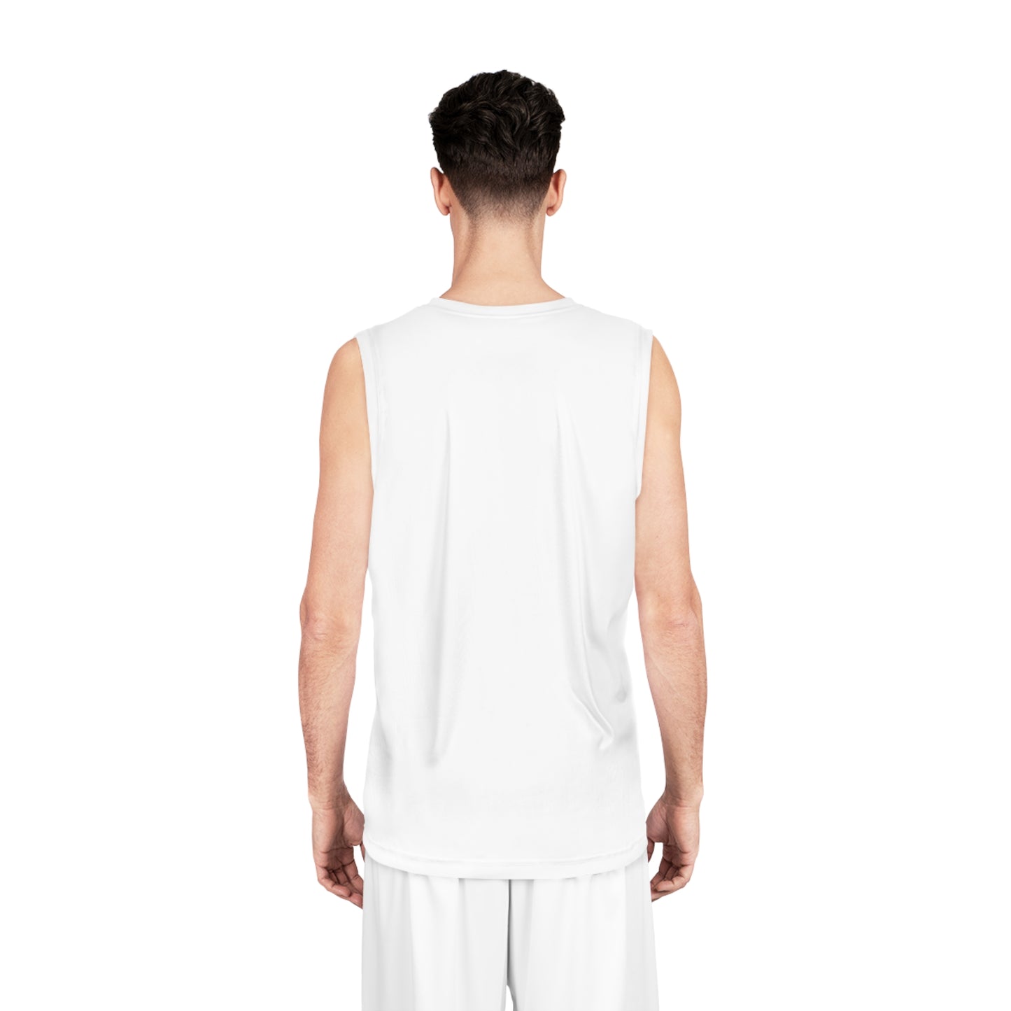 Kingdom Man (Gold) Basketball Jersey WHITE