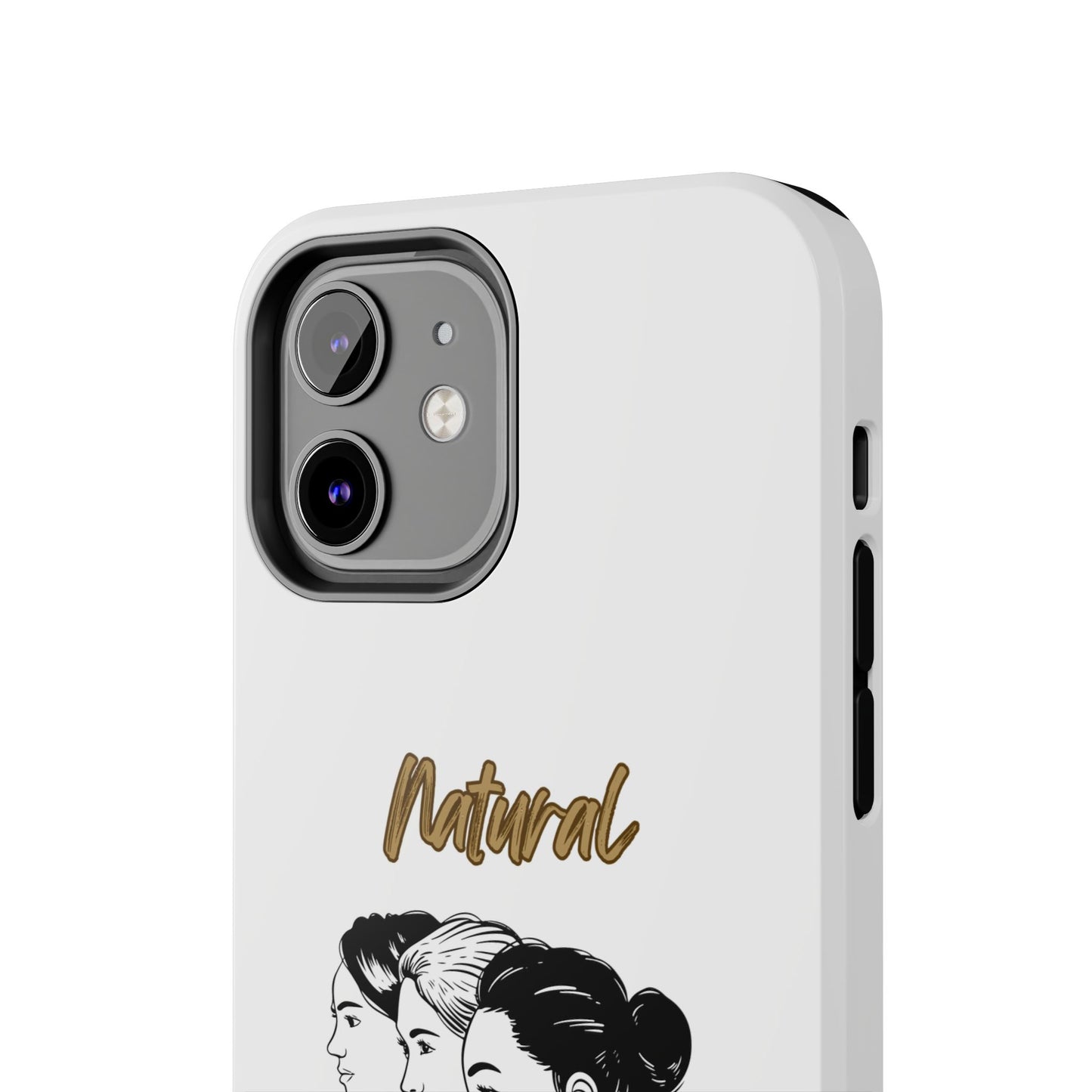 Natural Woman United Friends (BL)Tough Phone Cases WHITE