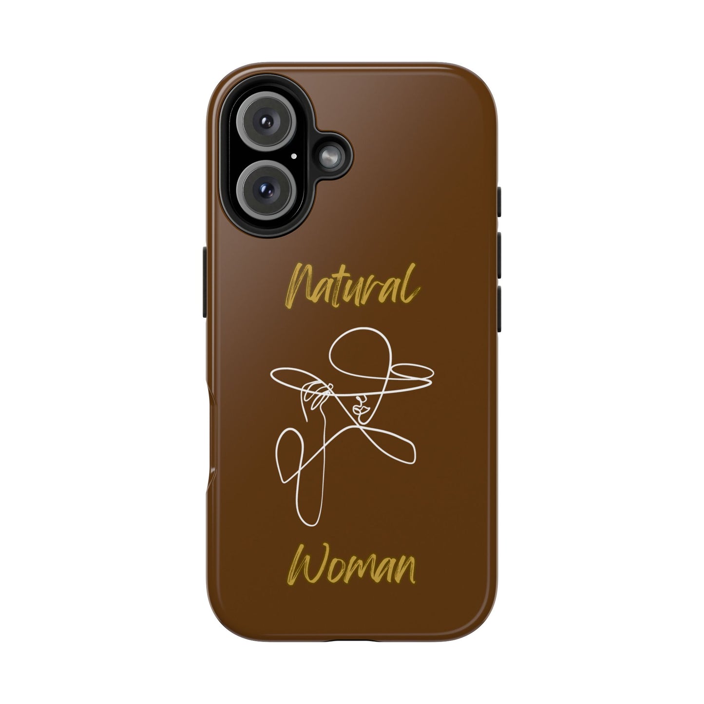Natural Woman An Original (WL)Tough Phone Cases BROWN