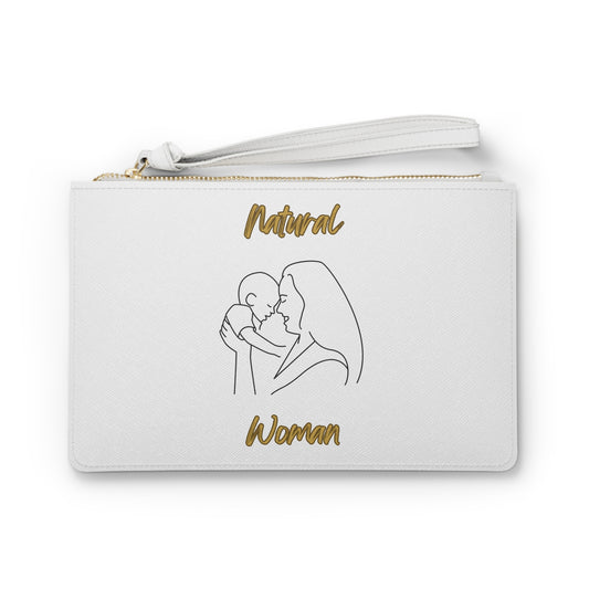 Natural Woman Joy (BL) Clutch Bag WHITE