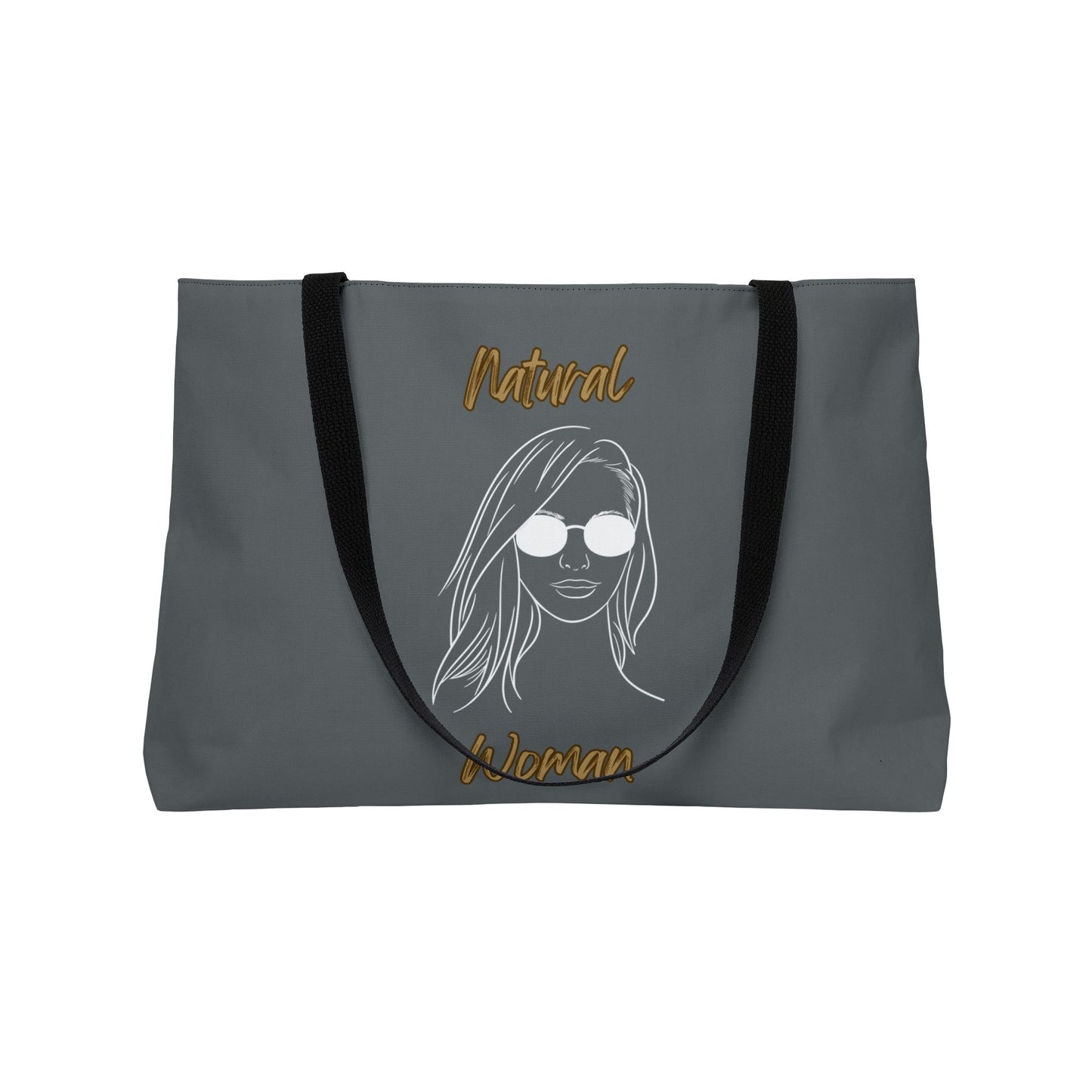 Natural Woman Shades (WL) Weekender Tote Bag DARK GREY