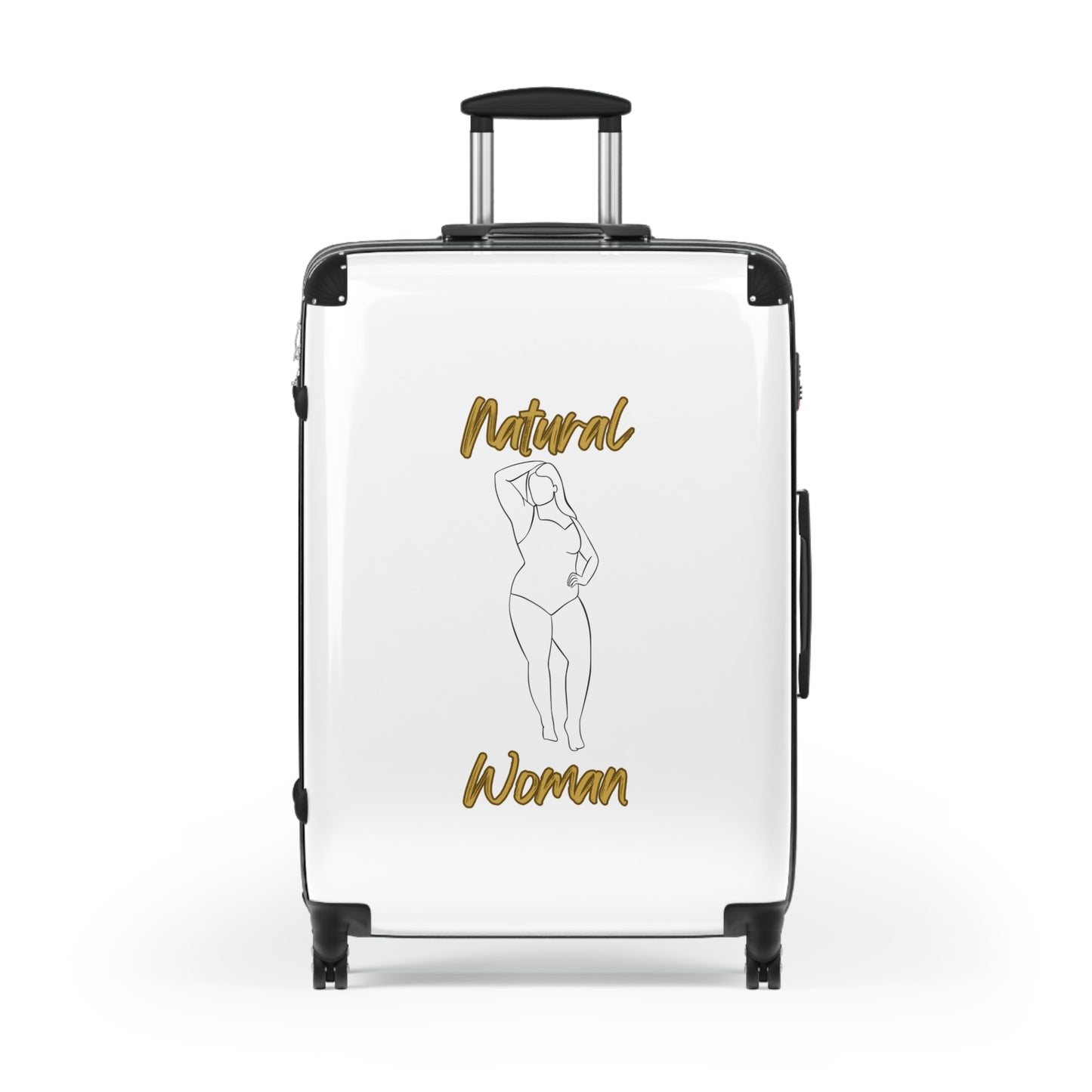 Natural Woman Looking Good (BL) Suitcase WHITE