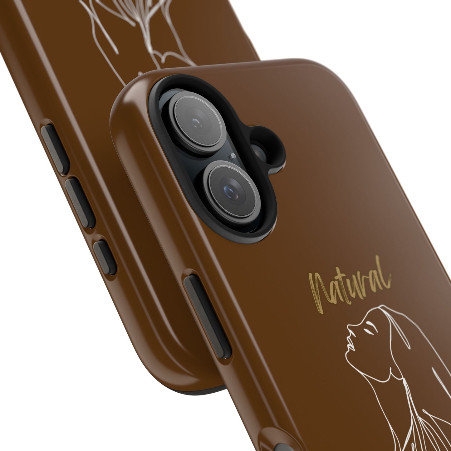 Natural Woman Appreciation (WL)Tough Phone Cases BROWN
