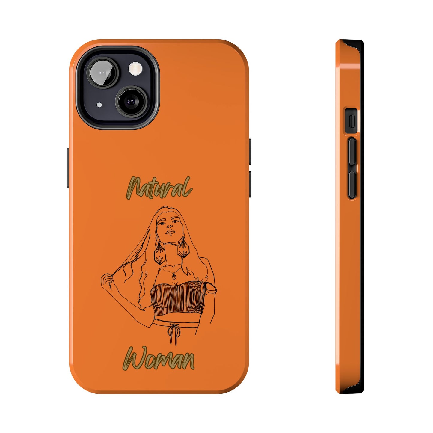 Natural Woman Thinking (BL)Tough Phone Cases CRUSTA