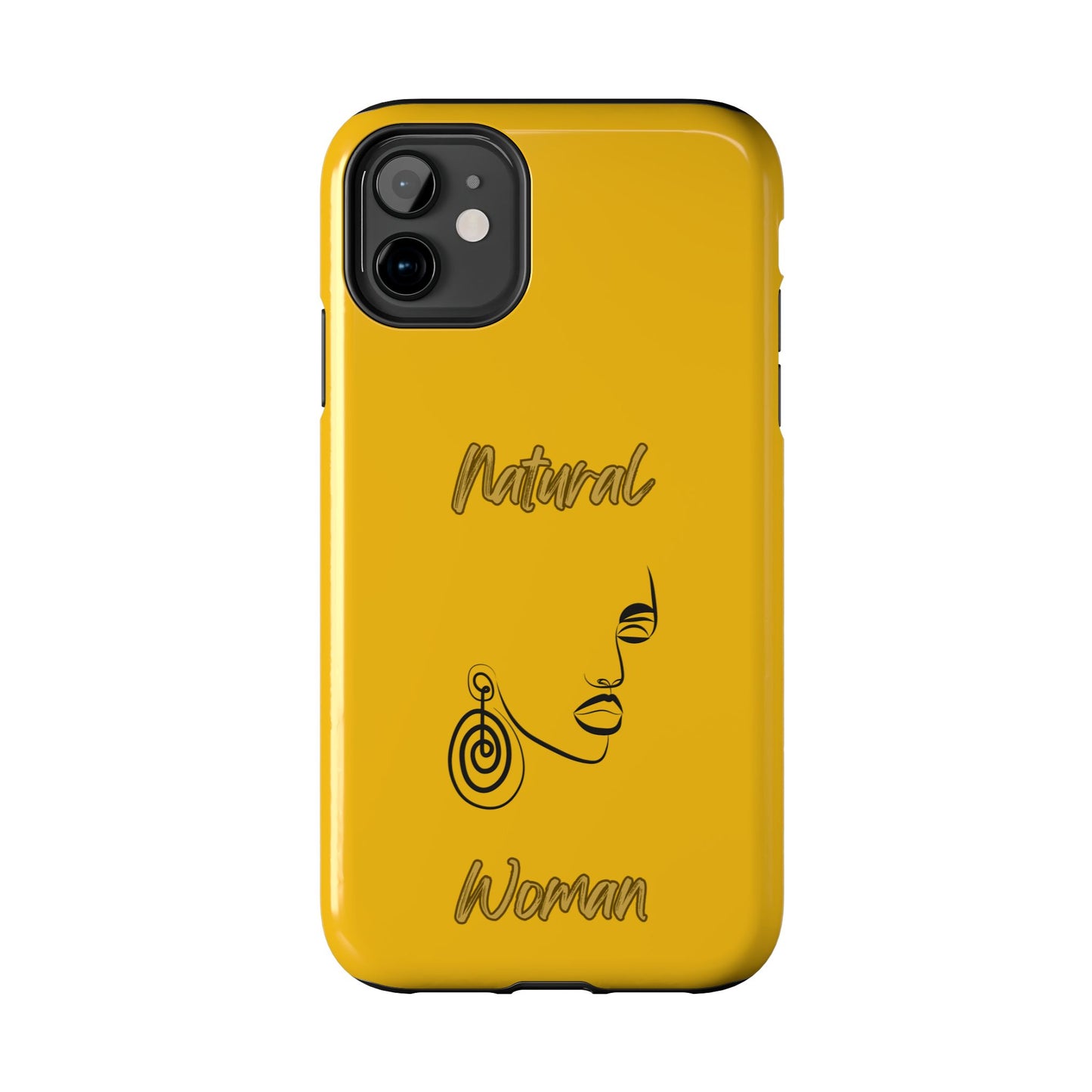 Natural Woman Music In My Soul (BL)Tough Phone Cases YELLOW