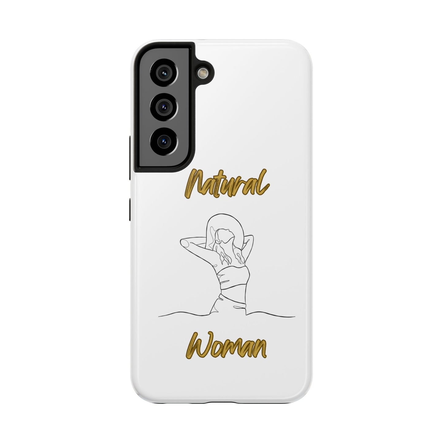 Natural Woman Sun Fun (BL)Tough Phone Cases WHITE