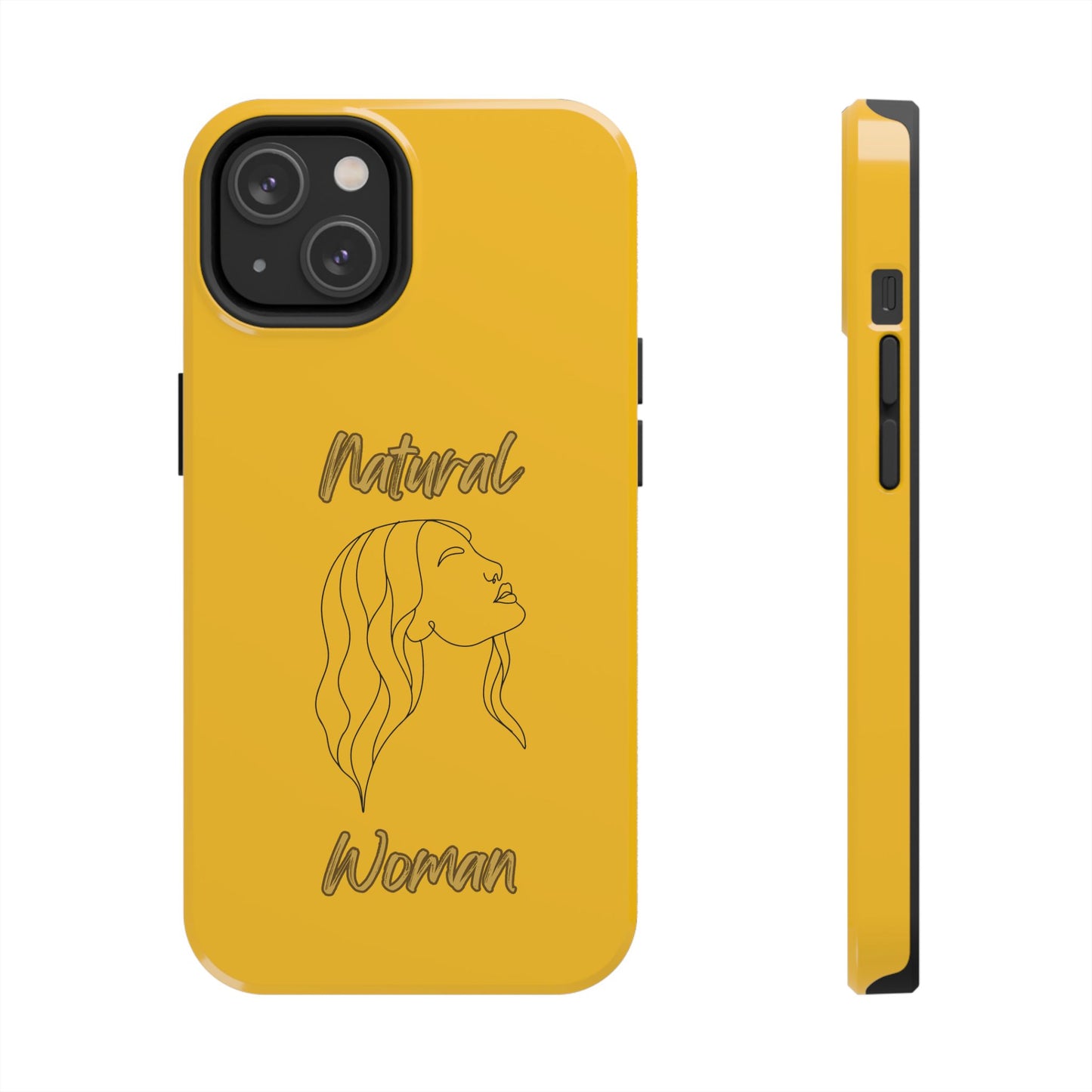 Natural Woman Breeze On Face (BL)Tough Phone Cases YELLOW