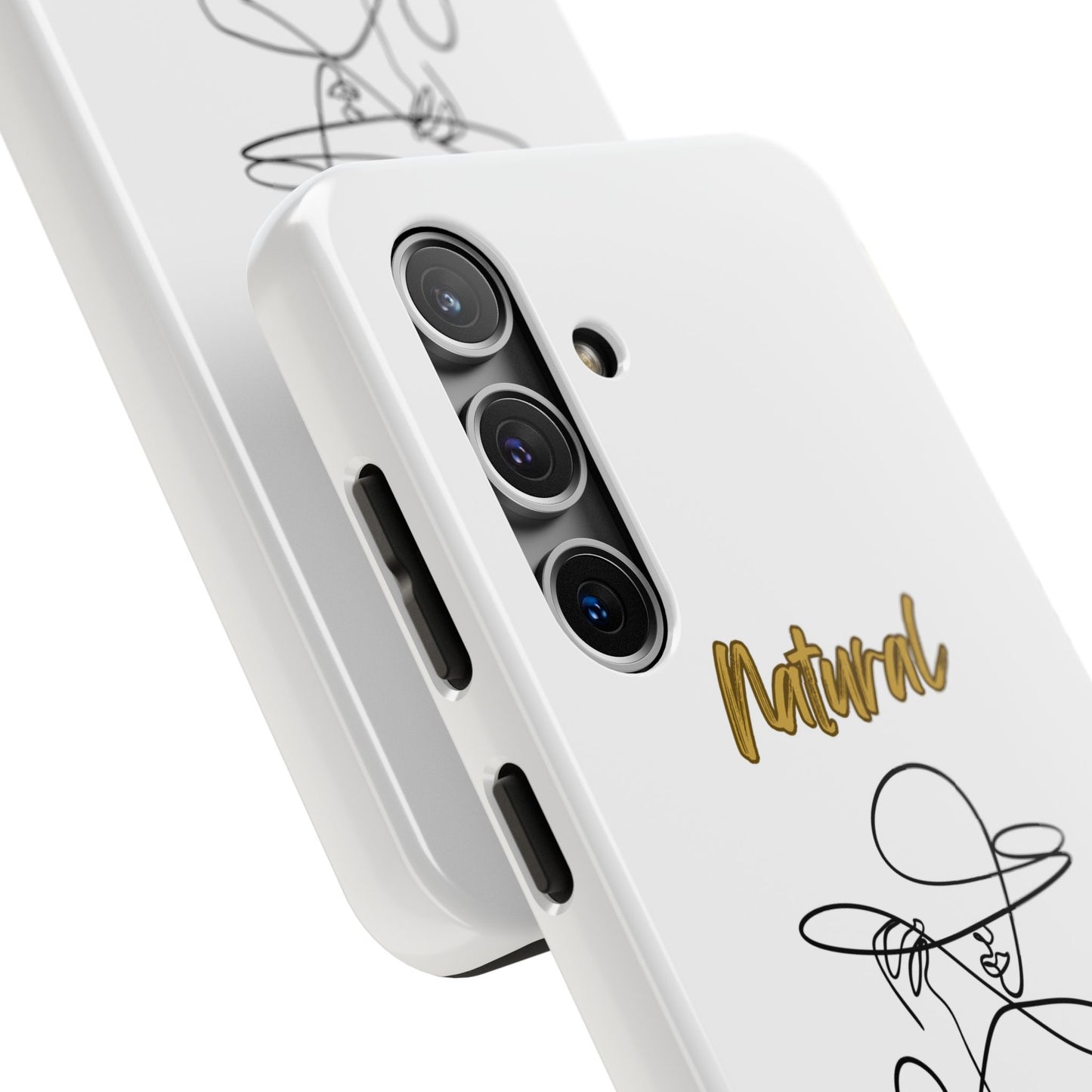 Natural Woman An Original (BL)Tough Phone Cases WHITE