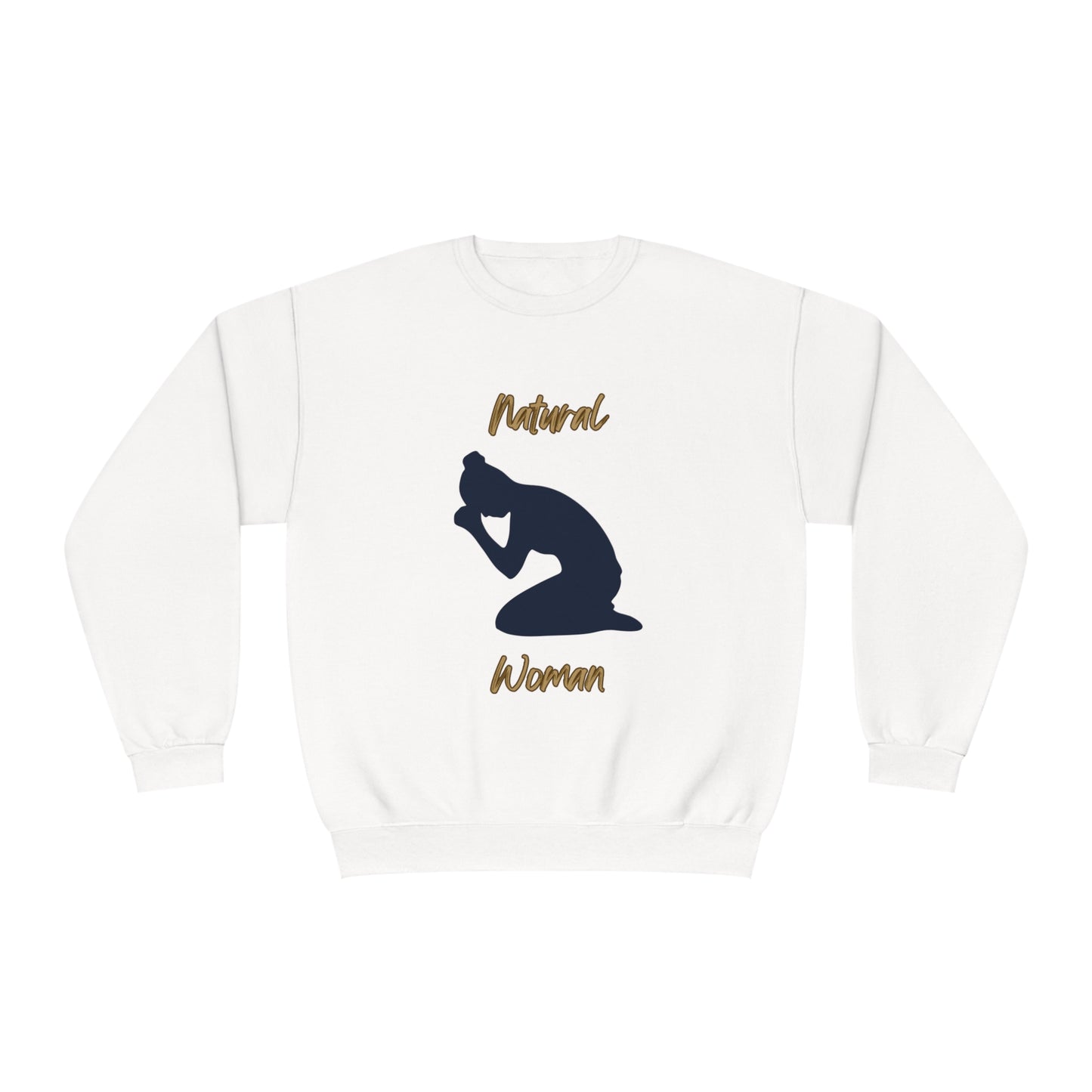 Natural Woman Pray (BL) Crewneck Sweatshirt