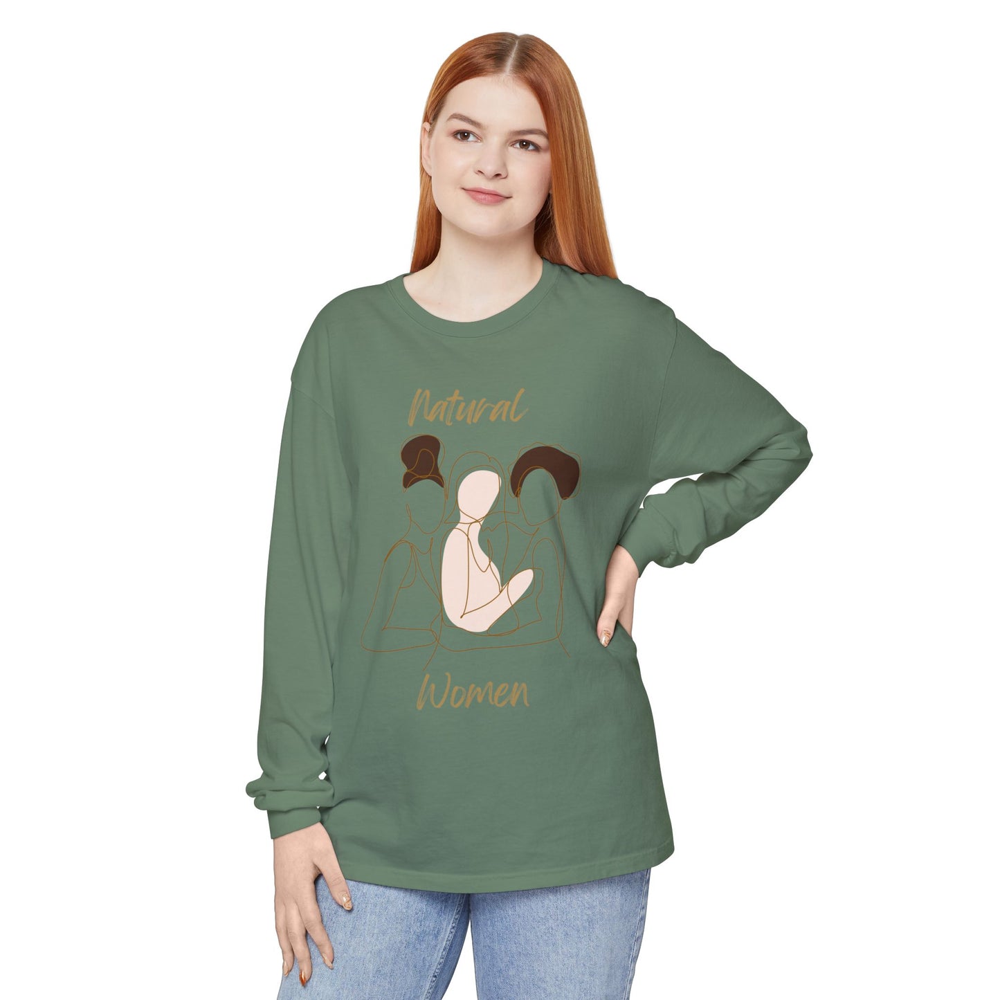 Natural Women Friends (WL) Long Sleeve T-Shirt
