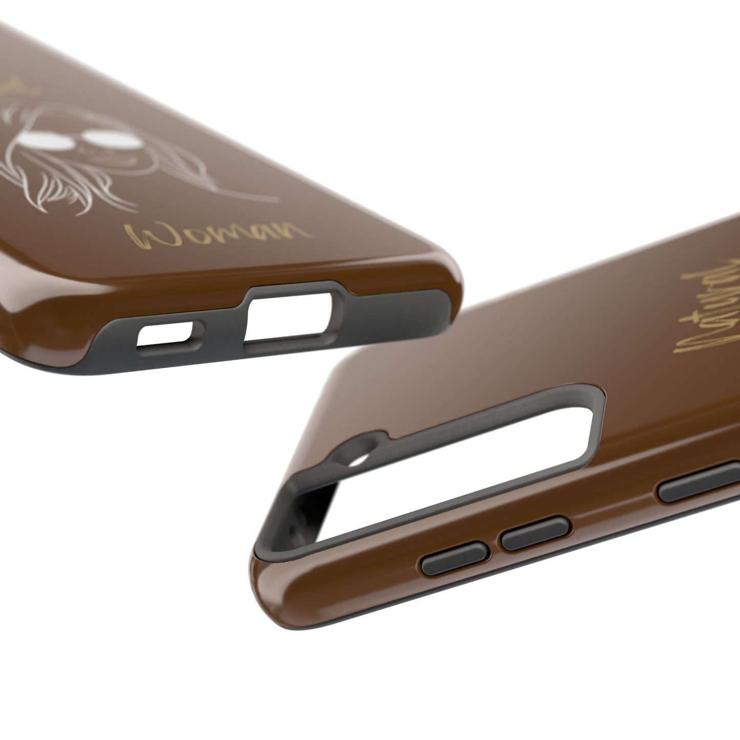 Natural Woman Shades (WL)Tough Phone Cases BROWN