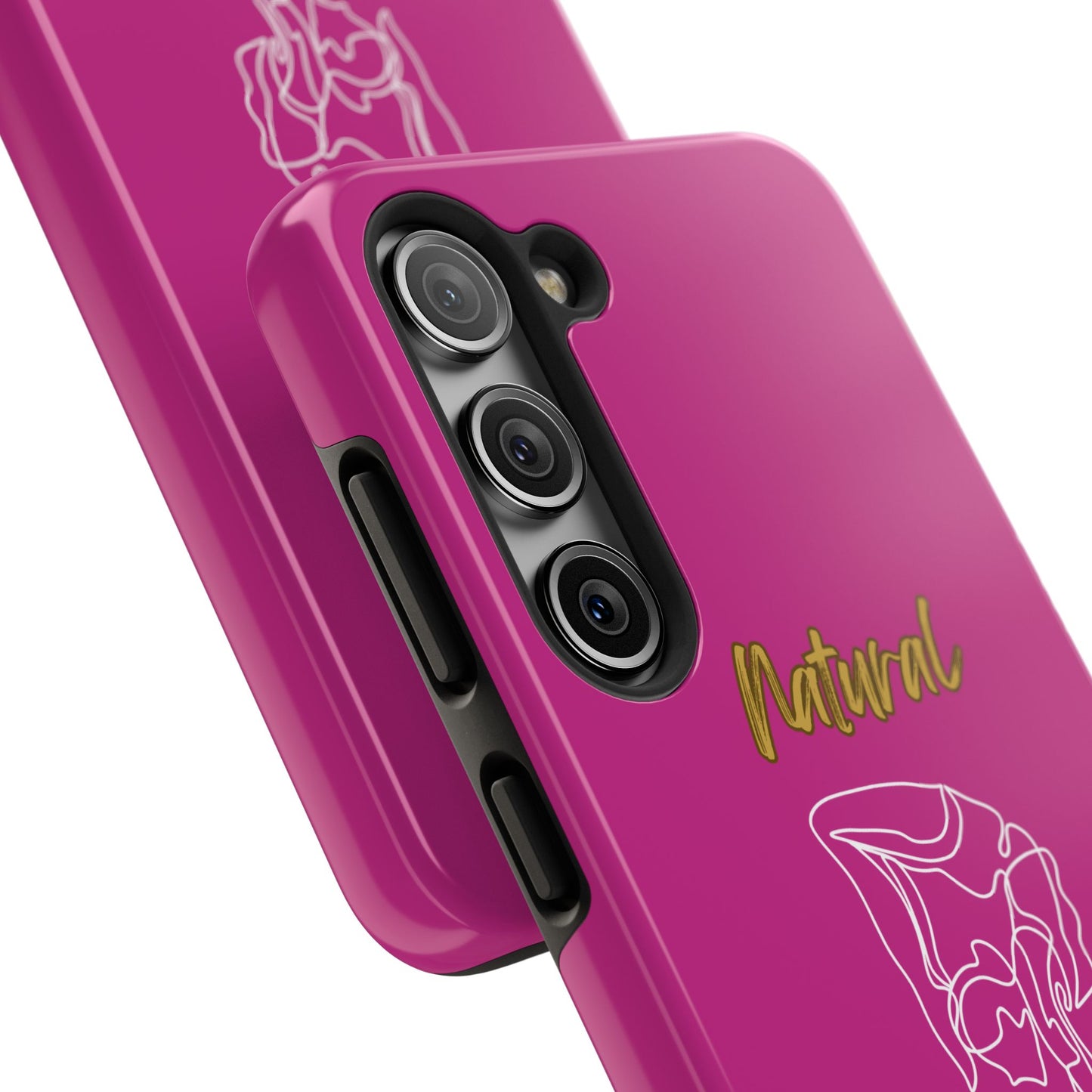 Natural Woman Flexible (WL)Tough Phone Cases PINK