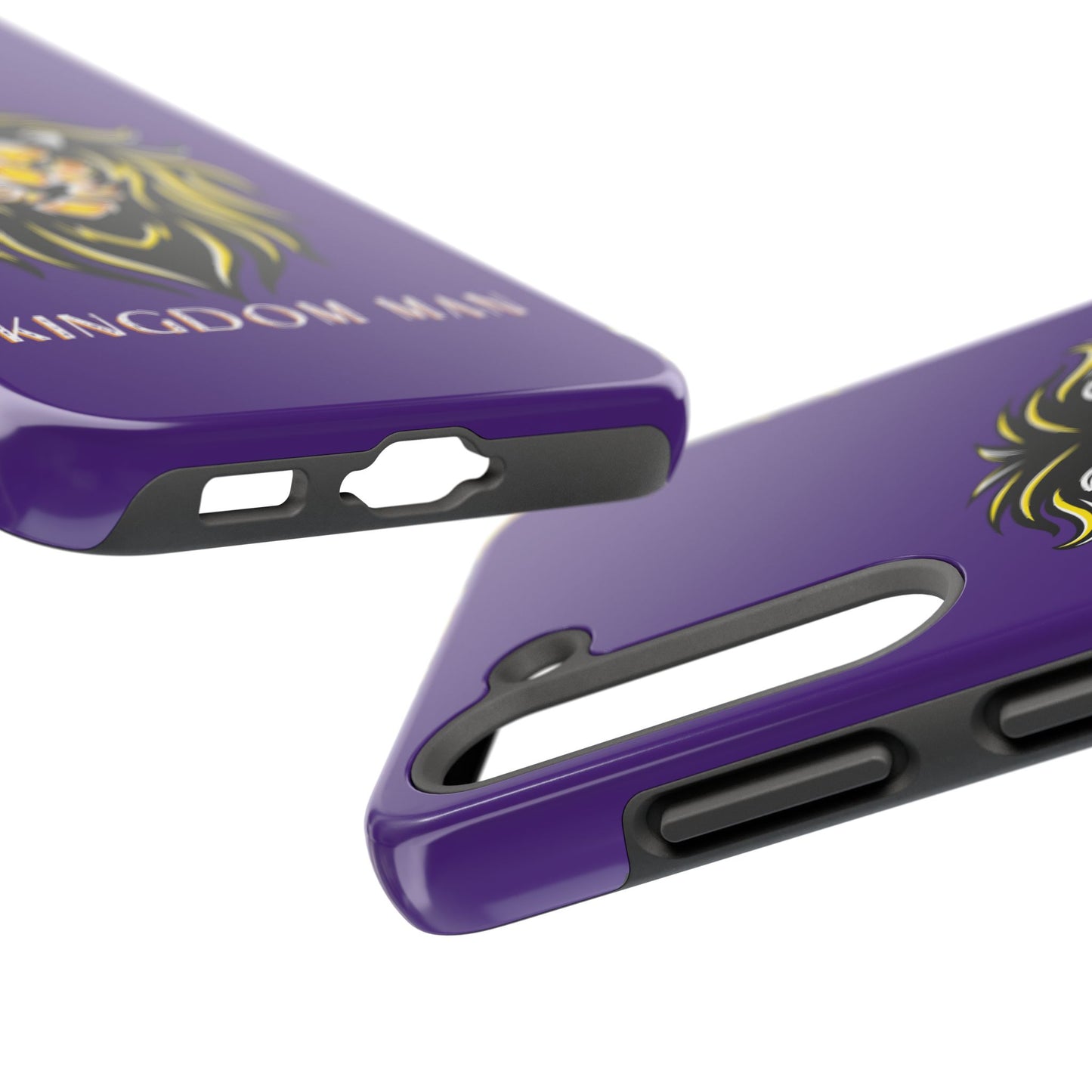 Kingdom Man (White-Gold Label) Tough Phone Case PURPLE