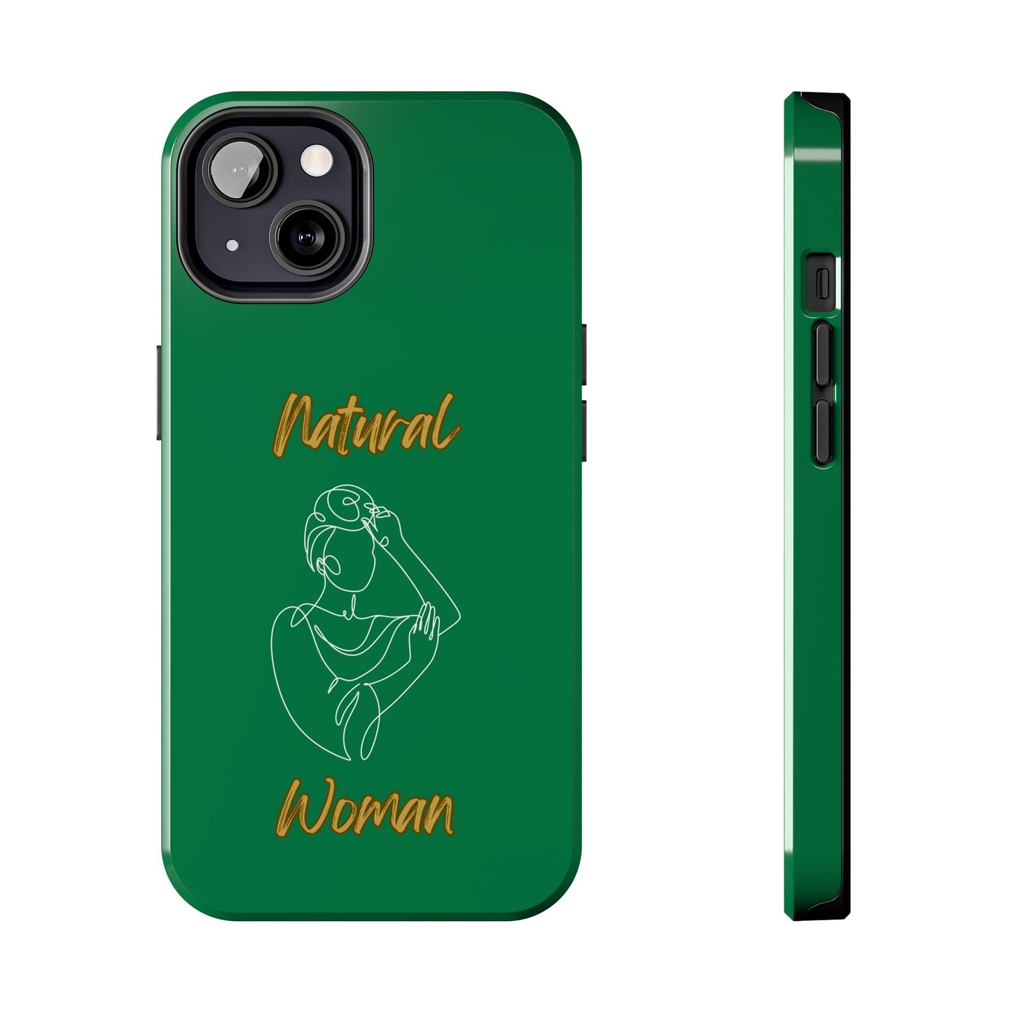 Natural Woman Style (WL)Tough Phone Cases DARK GREEN