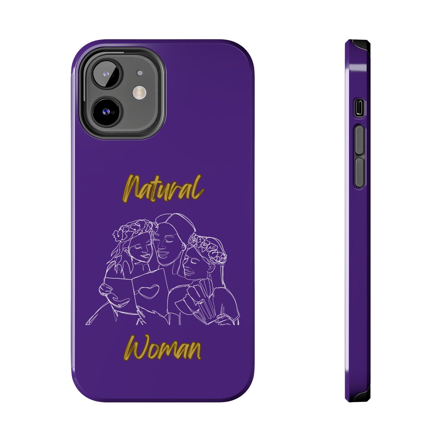 Natural Woman Me & My Girls (WL)Tough Phone Cases PURPLE