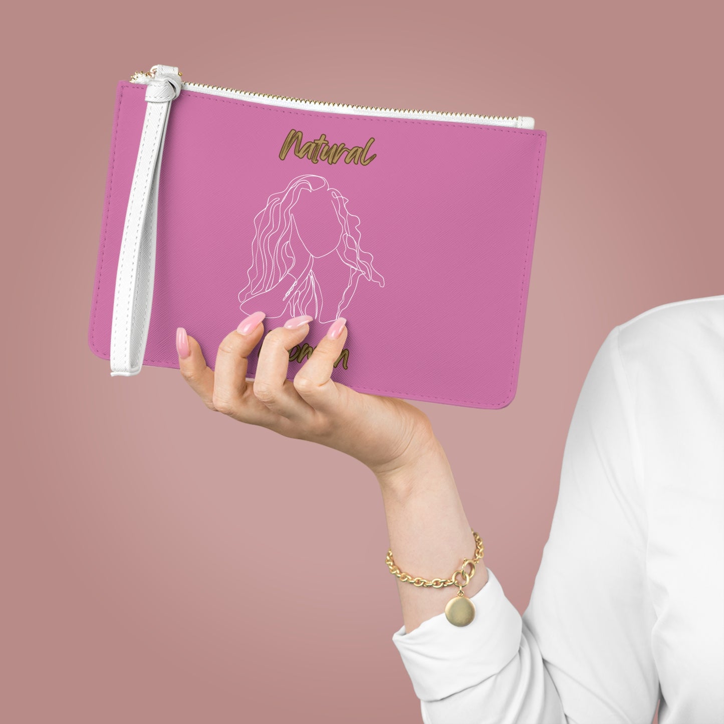 Natural Woman Relaxed (WL) Clutch Bag LIGHT PINK