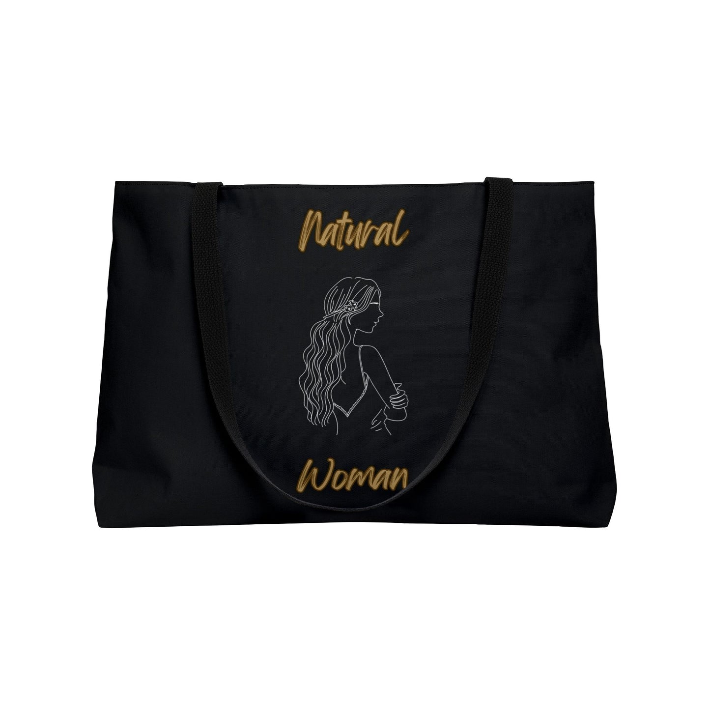 Natural Woman Young Woman (WL) Weekender Tote Bag BLACK