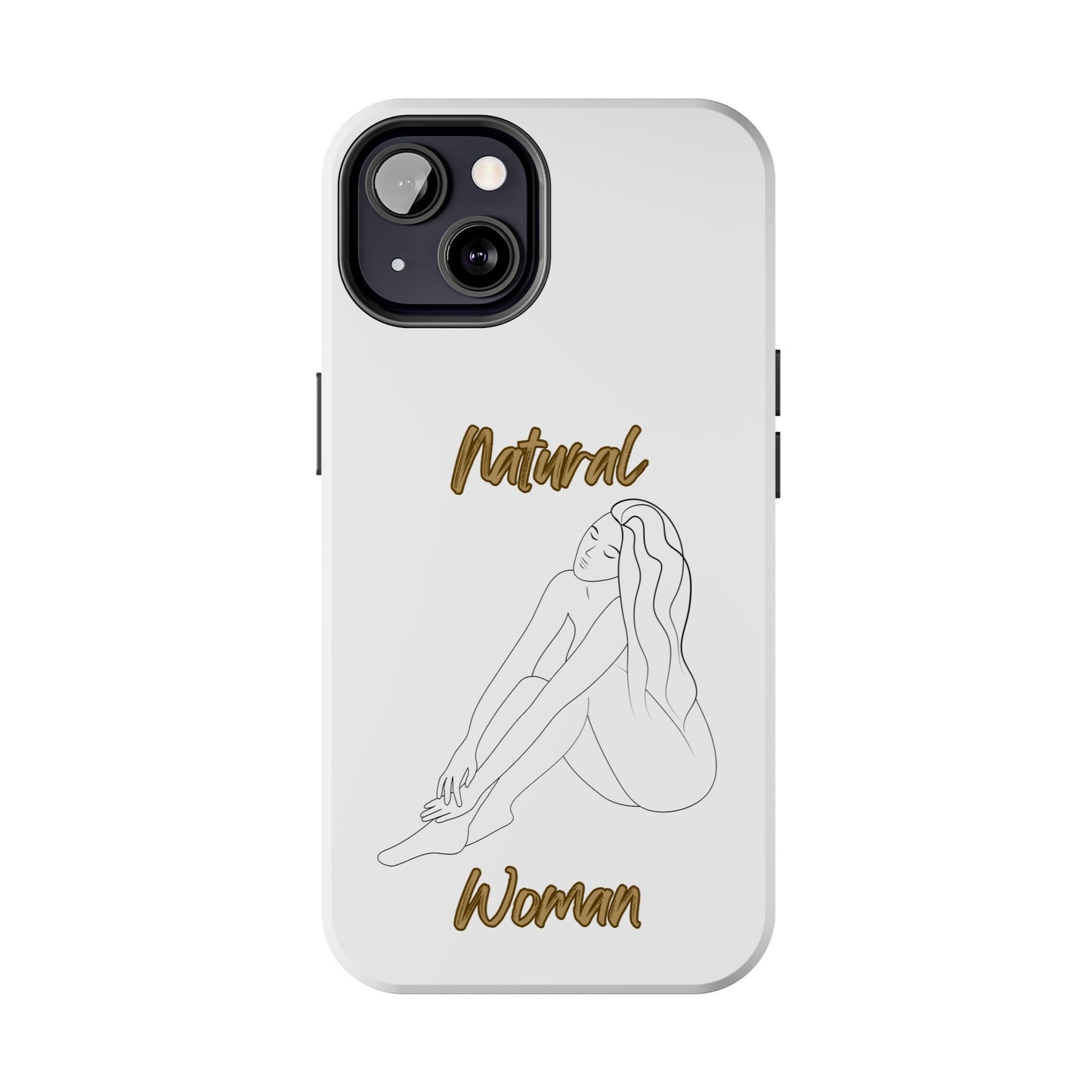 Natural Woman Beauty (BL) Tough Phone Cases WHITE