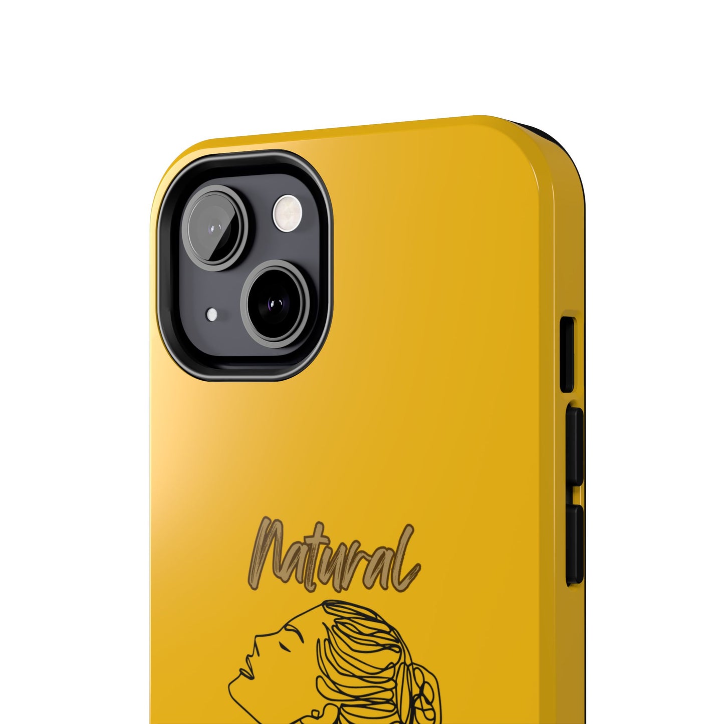 Natural Woman Wet Bun (BL) Tough Phone Cases YELLOW