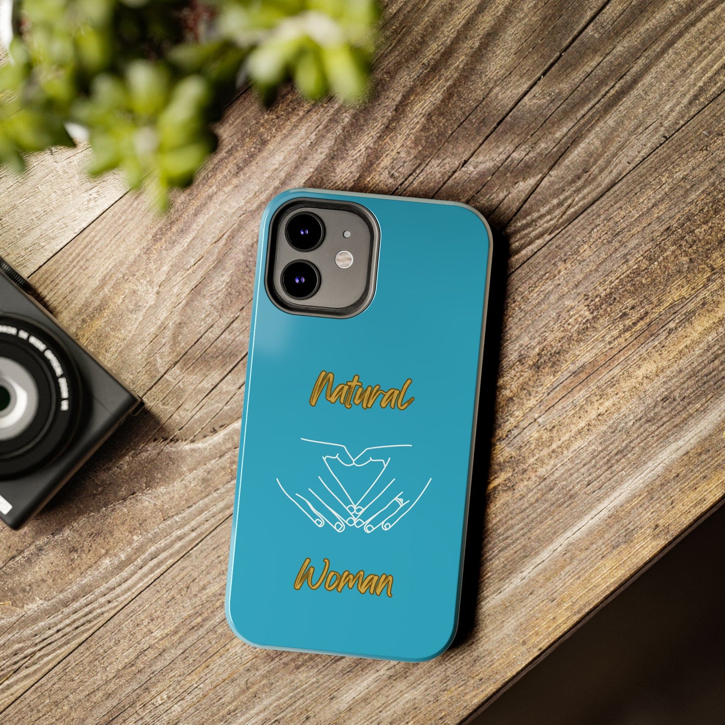 Natural Woman I Love You (WL)Tough Phone Cases TURQUOISE