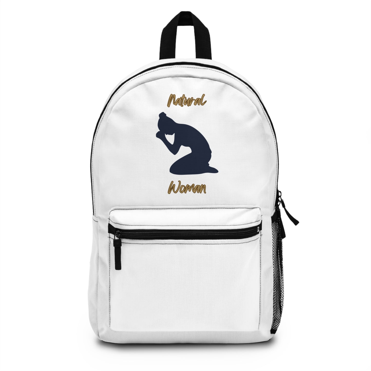 Natural Woman Pray (BL) Backpack WHITE