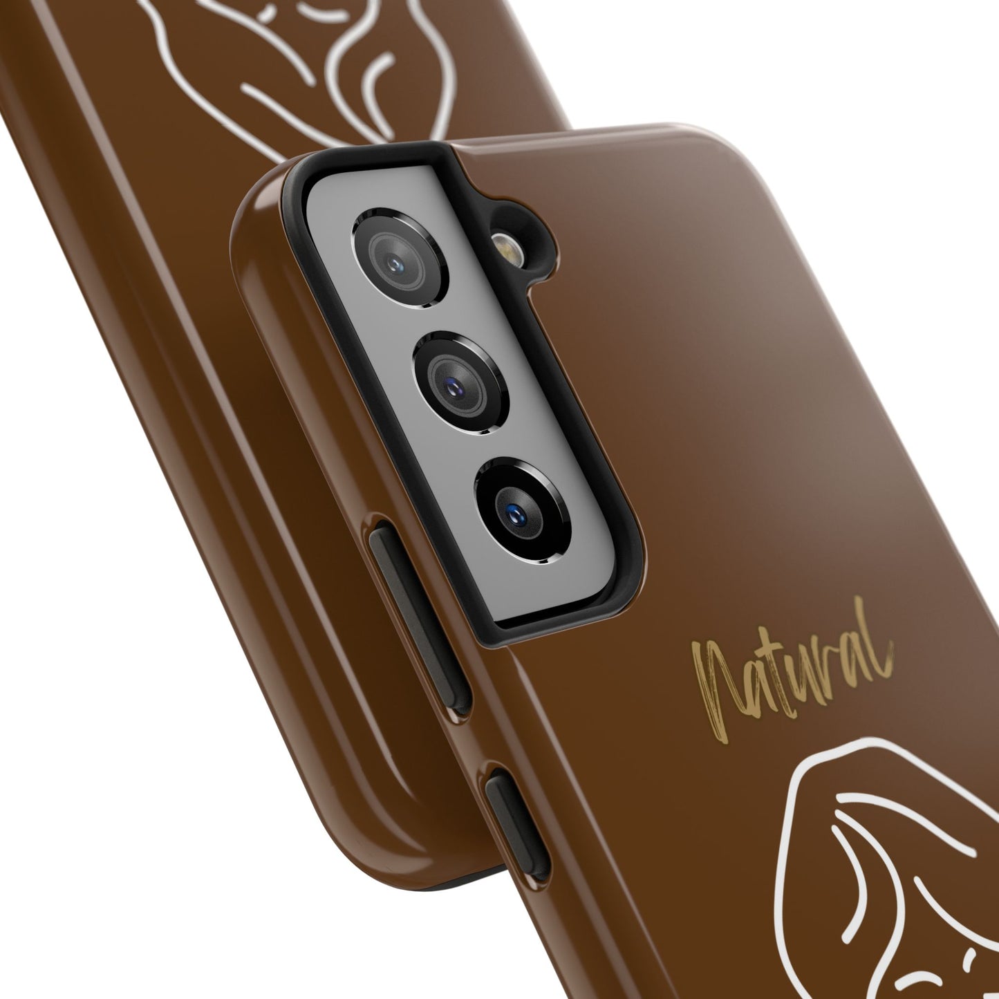 Natural Woman Modest (WL)Tough Phone Cases BROWN