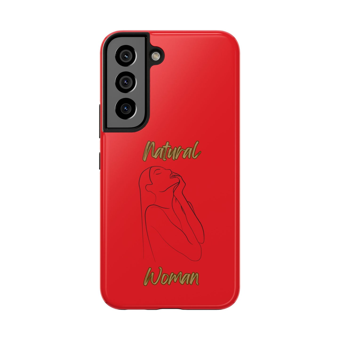 Natural Woman Thank You (BL) Tough Phone Cases RED
