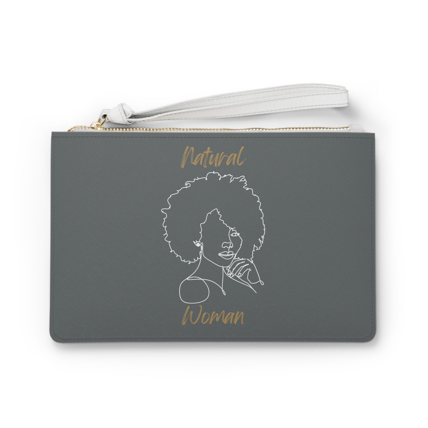 Natural Woman The Look (WL) Clutch Bag DARK GREY