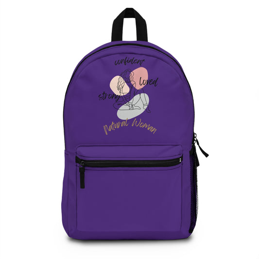 Natural Woman SCL (BL) Backpack PURPLE