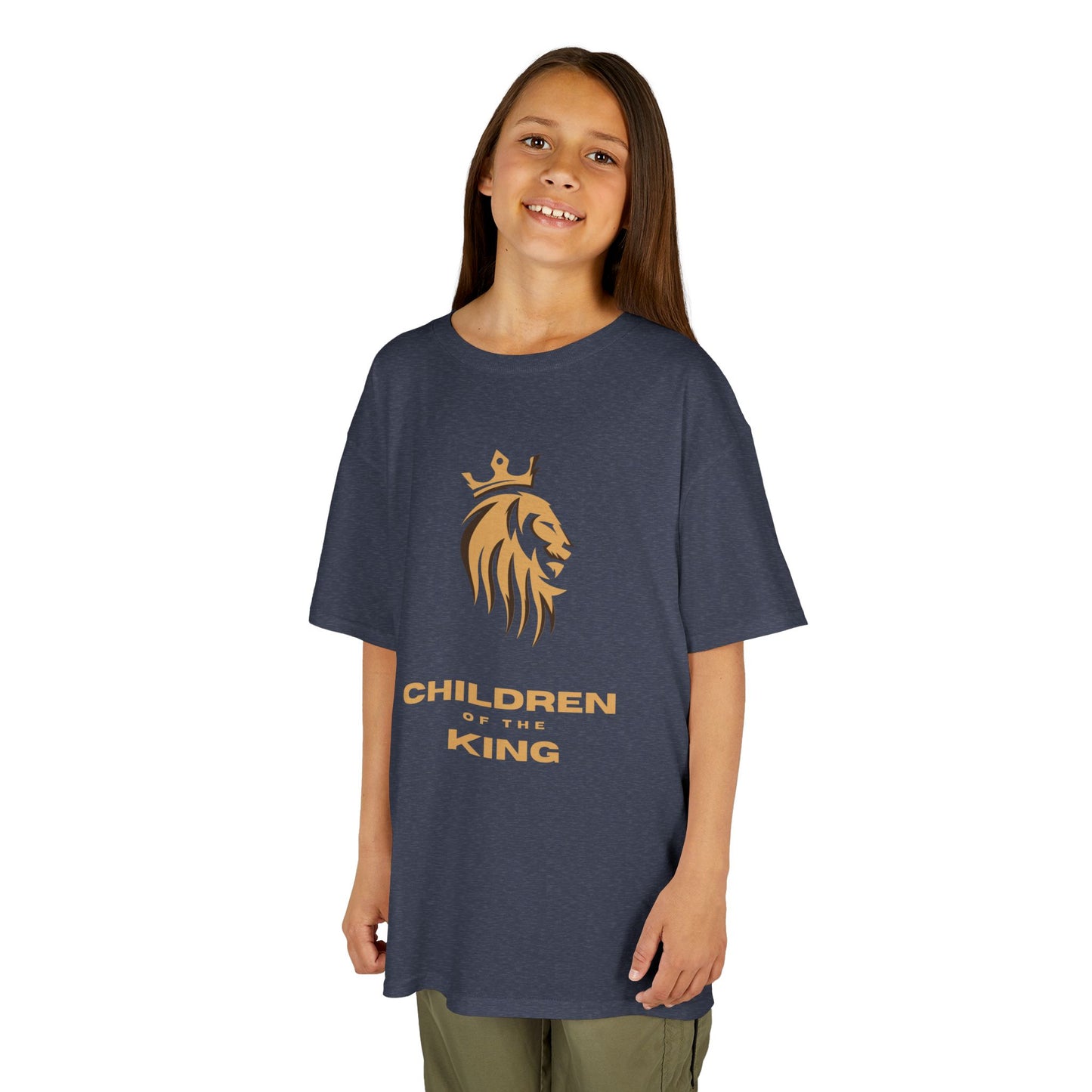 Children of the King Inspirational Kids Cotton T-Shirt (BRL)