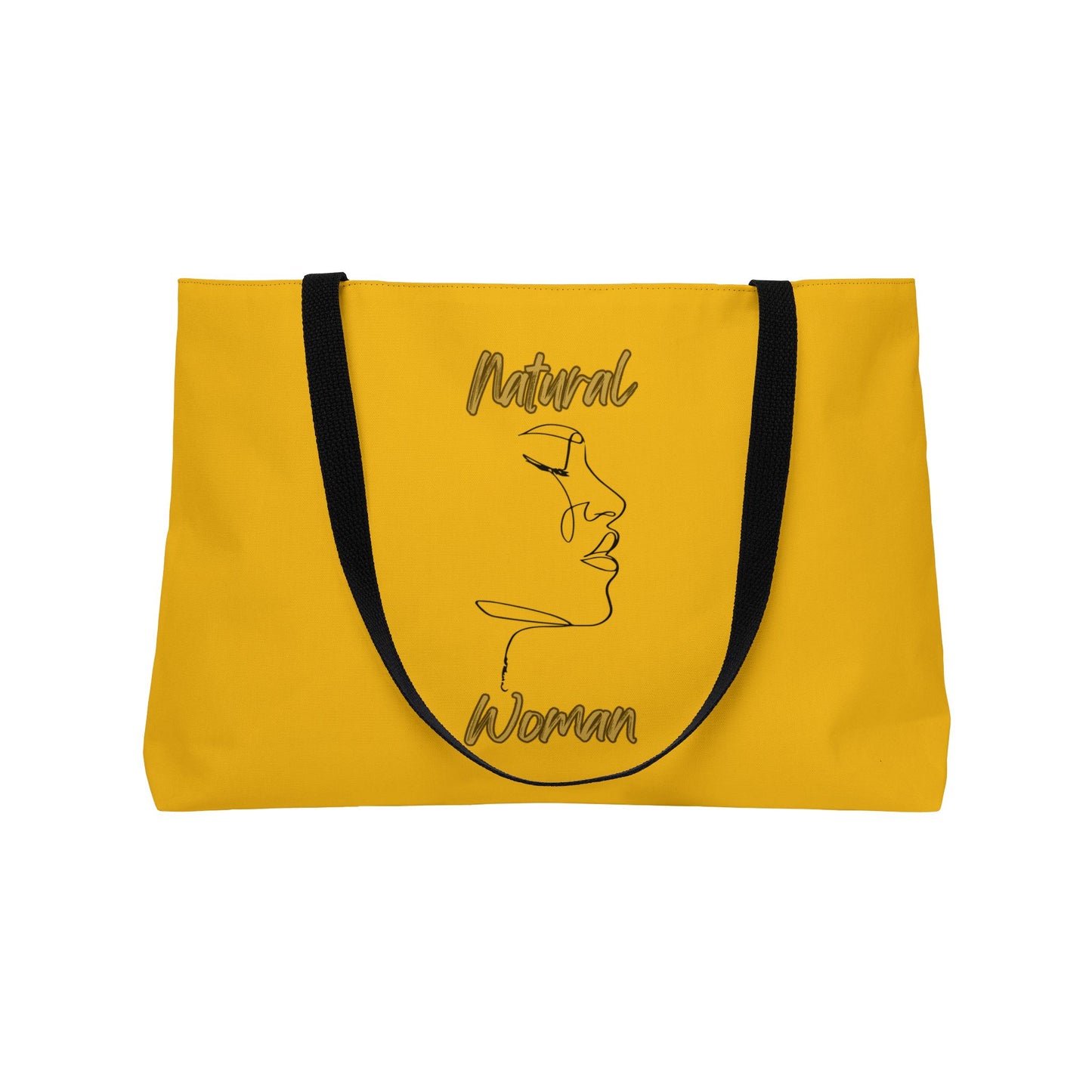 Natural Woman Timeless (BL) Weekender Tote Bag YELLOW