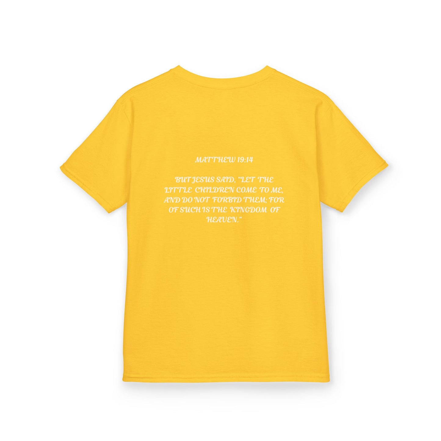 Children of the King Inspirational Kids Cotton T-Shirt (BL)