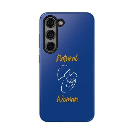 Natural Woman Long Awaited (WL)Tough Phone Cases DARK BLUE