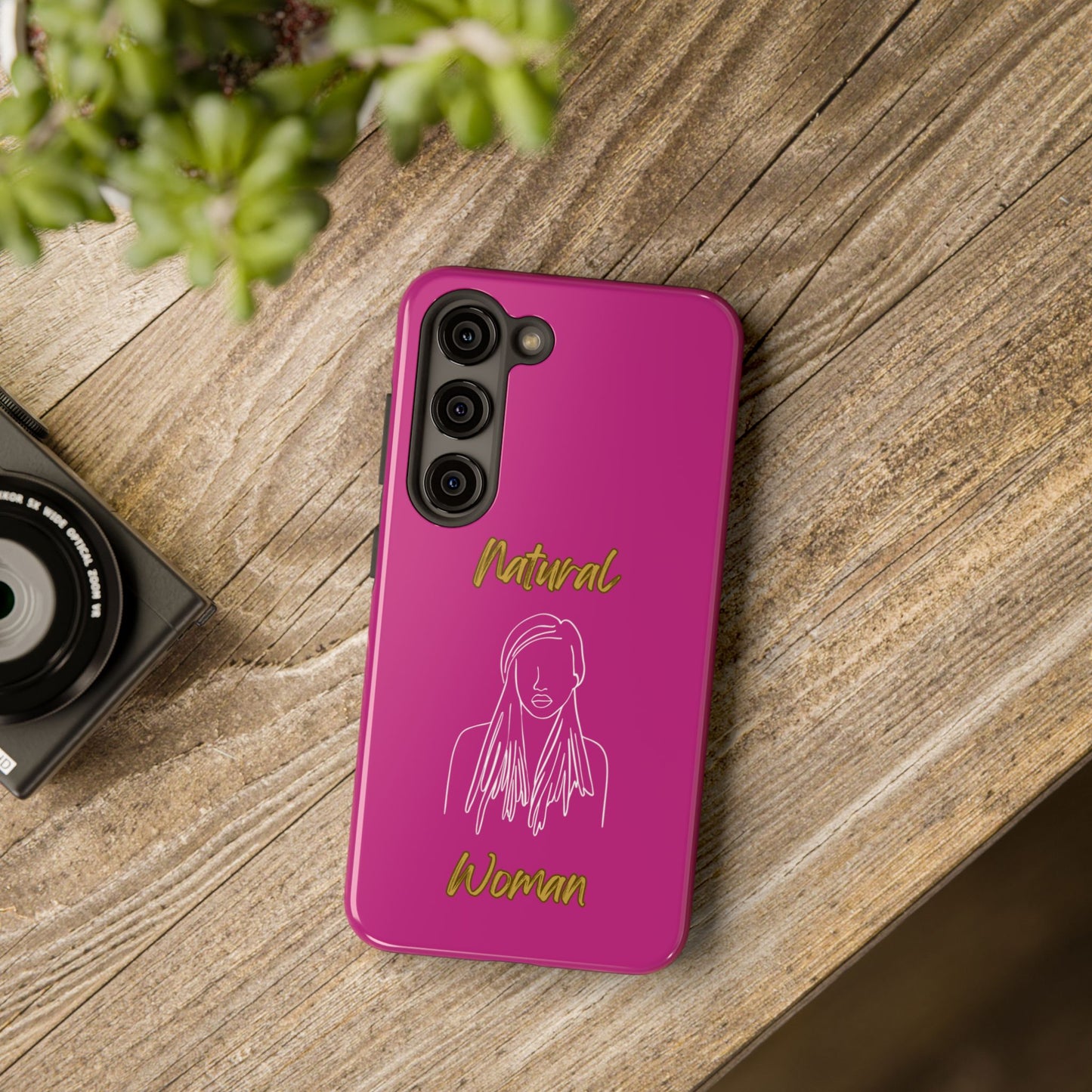 Natural Woman Content (WL)Tough Phone Cases PINK