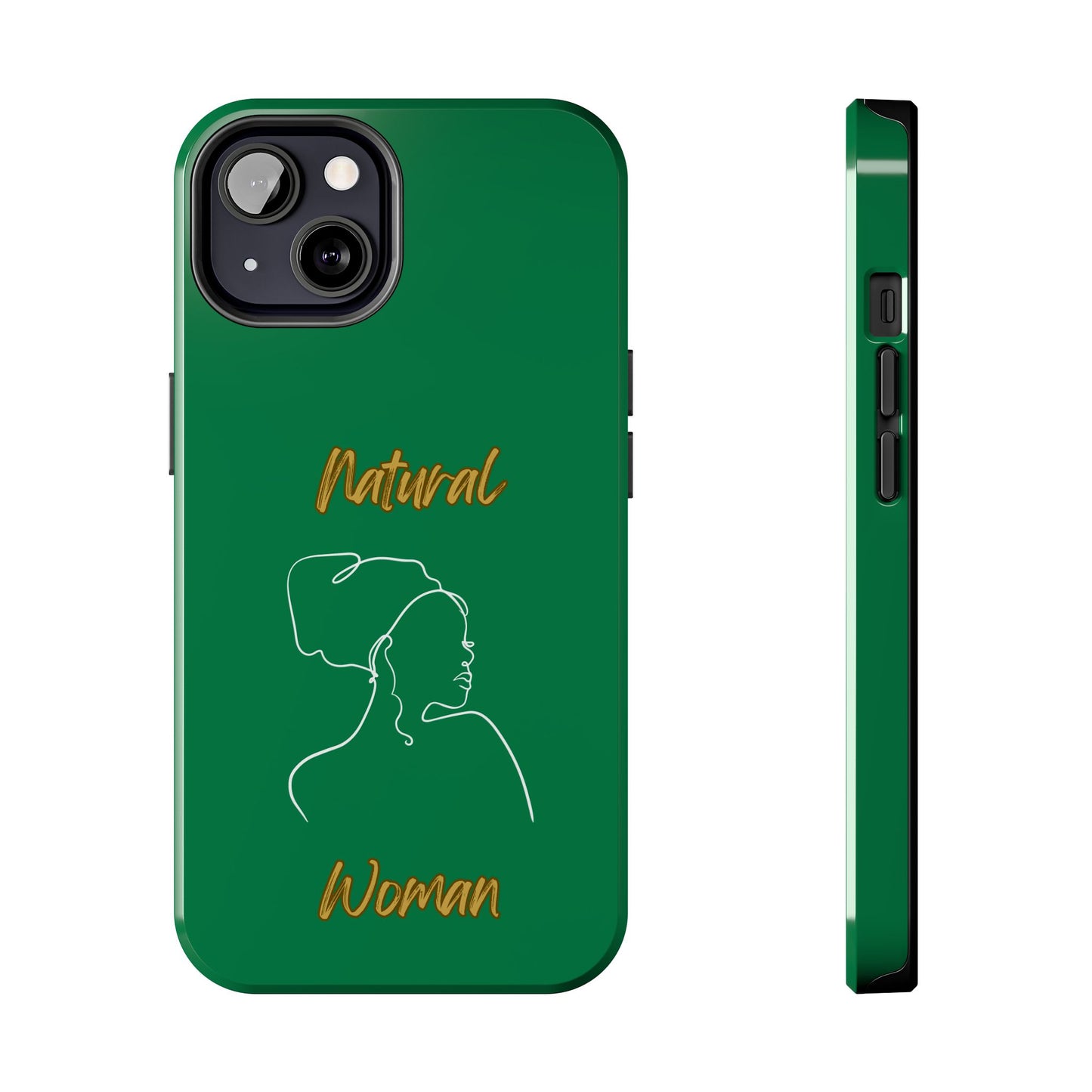 Natural Woman Refreshed (WL)Tough Phone Cases DARK GREEN
