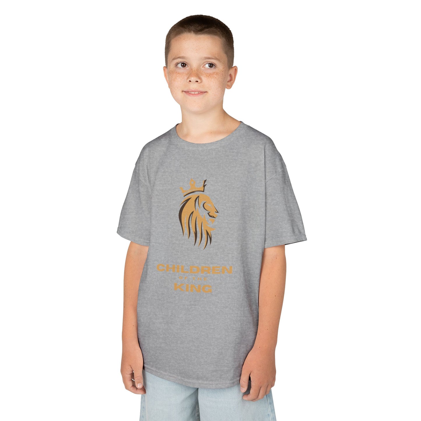Children of the King Inspirational Kids Cotton T-Shirt (BRL)