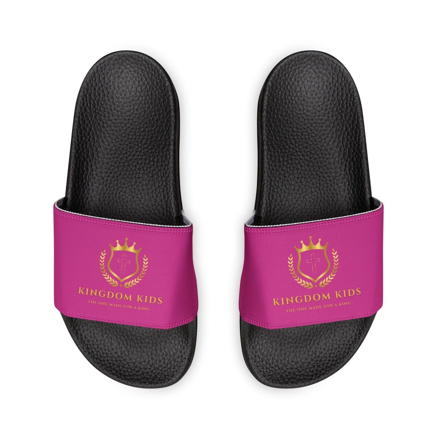 Kingdom Kids Youth Removable-Strap Sandals (Pink)