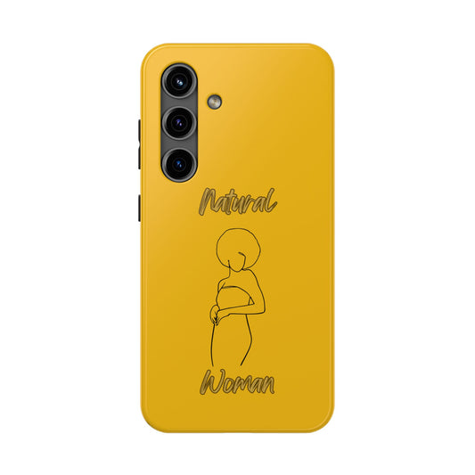 Natural Woman Sho Nuff (BL)Tough Phone Cases YELLOW