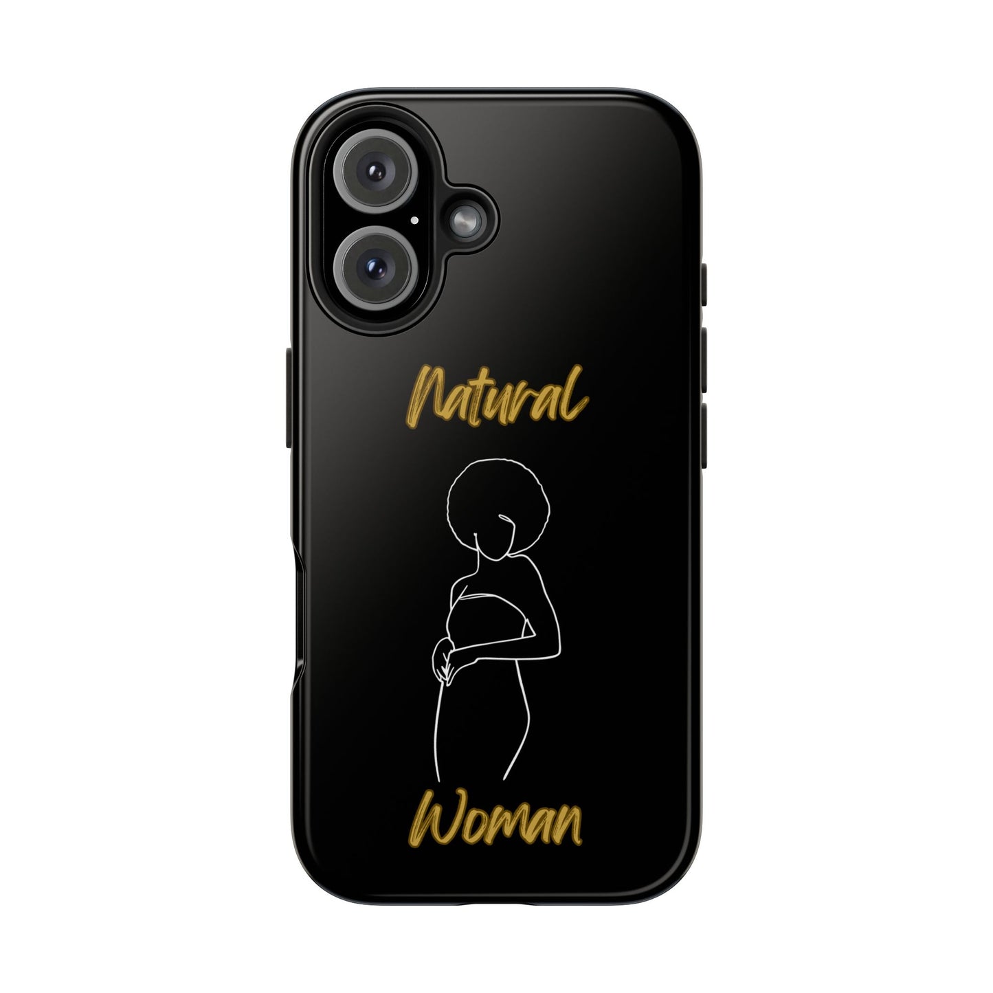 Natural Woman Sho Nuff (WL)Tough Phone Cases BLACK