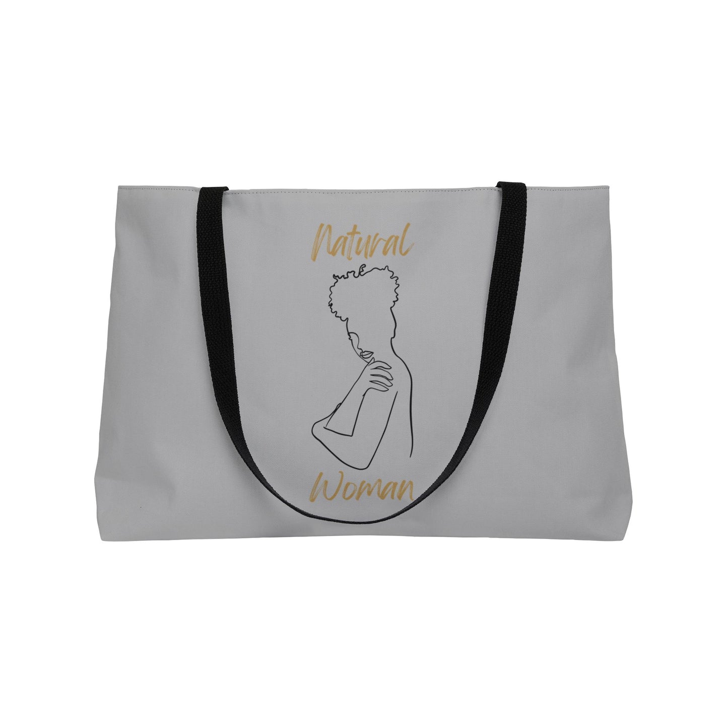 Natural Woman Sassy (BL) Weekender Tote Bag LIGHT GREY