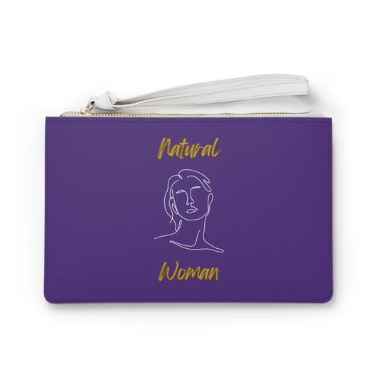 Natural Woman Hello (WL) Clutch Bag PURPLE