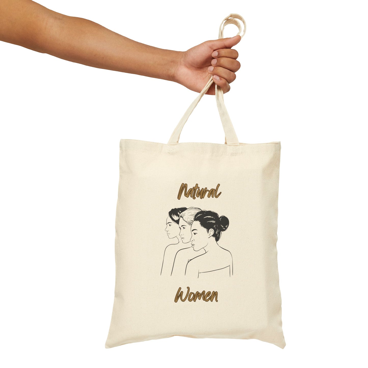 Natural Woman United Friends (BL) Canvas Tote Bag