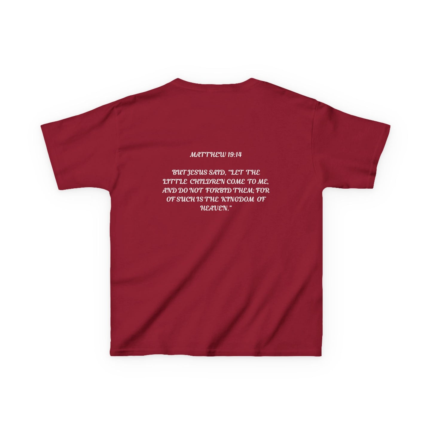 Children of the King Inspirational Kids Cotton T-Shirt (BL)