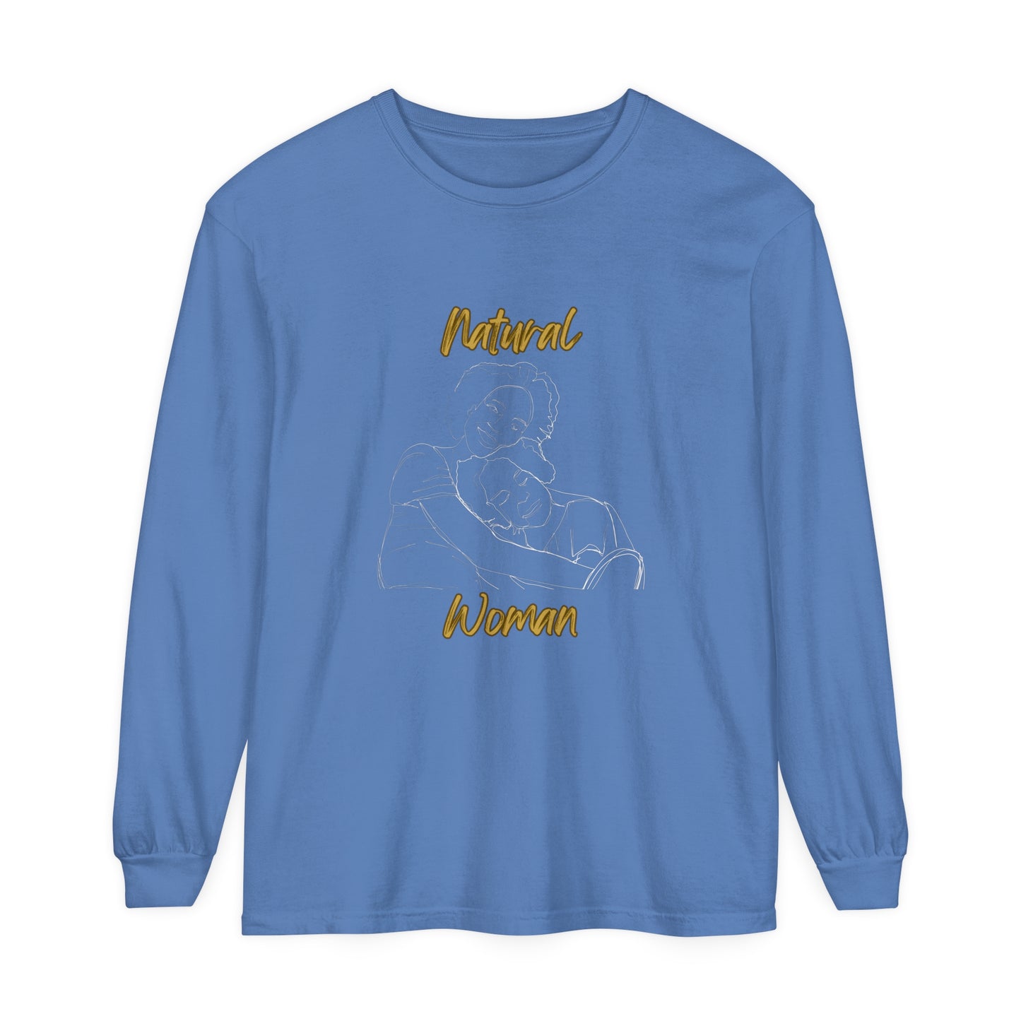 Natural Woman Loving Embrace (WL) Long Sleeve T-Shirt